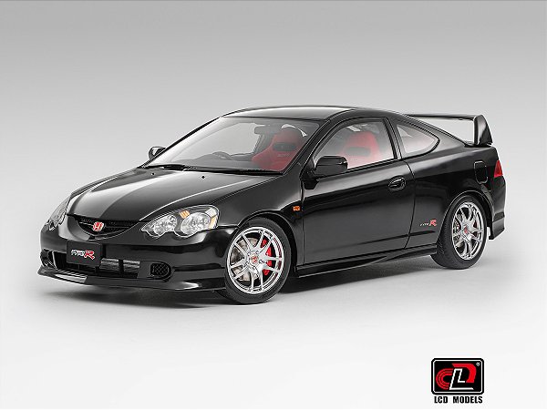 Honda Integra Type R DC5 1:18 LCD Models Preto