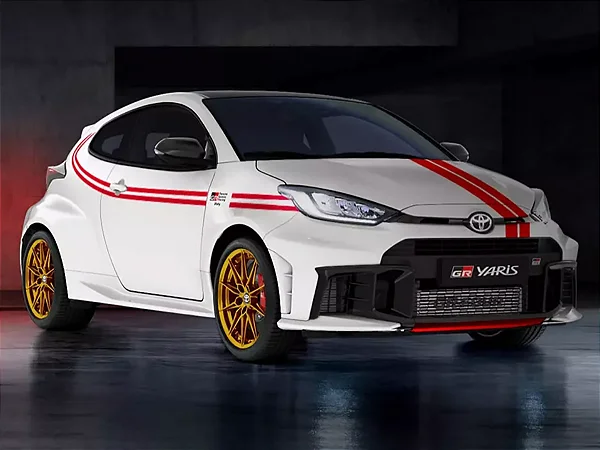 Toyota GR Yaris TGR Italy Limited Edition 2024 1:18 OttOmobile Branco