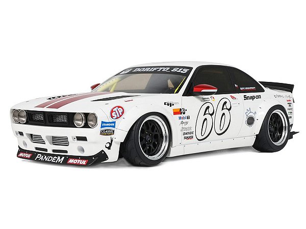 Nissan Silvia S14 BOSS ROCKET BUNNY 2024 1:18 OttOmobile Branco