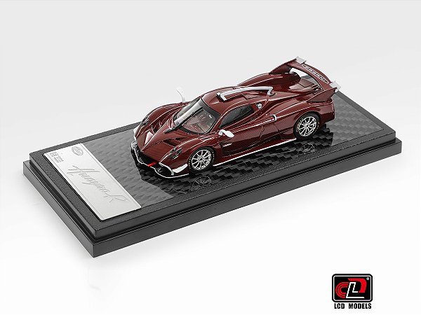 Pagani Huayra R 1:64 LCD Models Carbon Red