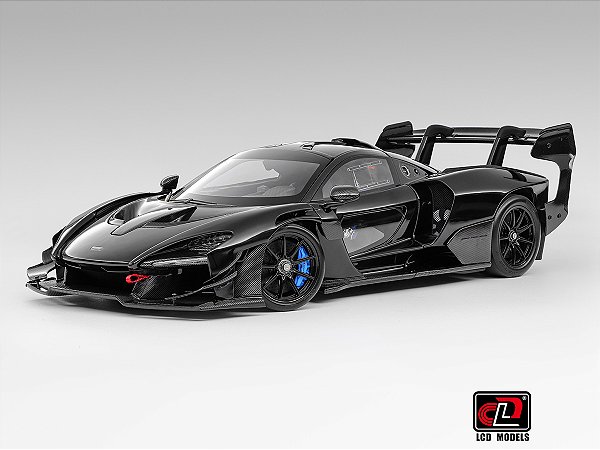 McLaren Senna GTR 1:18 LCD Models Preto