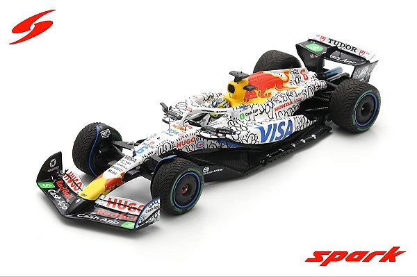 Fórmula 1 Racing Bulls VCARB 02 Visa Cash App Isack Hadjar British GP 2025 1:18 Spark