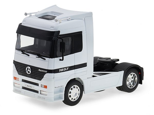 Caminhão Mercedes Benz Actros 1:32 Welly Branco