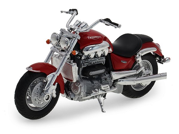 Triumph Rocket III 1:18 Welly Vermelho