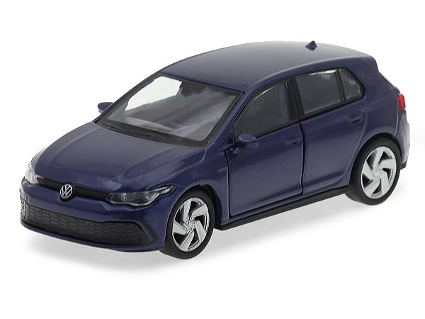 Volkswagen Golf 8 GTI 2020 1:36 Welly Azul