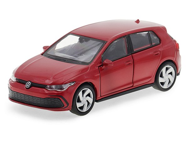 Volkswagen Golf 8 GTI 2020 1:36 Welly Vermelho