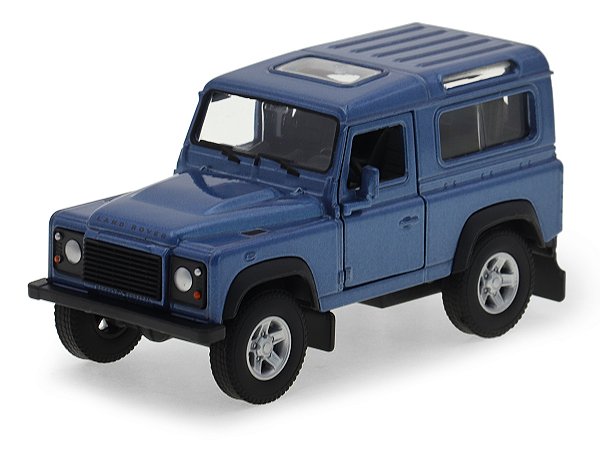 Land Rover Defender 90 2015 1:36 Welly Azul