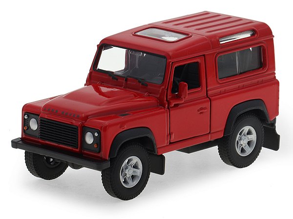 Land Rover Defender 90 2015 1:36 Welly Vermelho