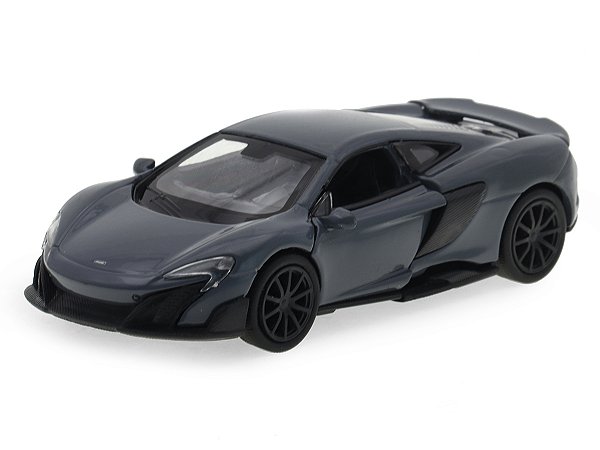 Mclaren 675LT Coupe 2015 1:36 Welly Cinza
