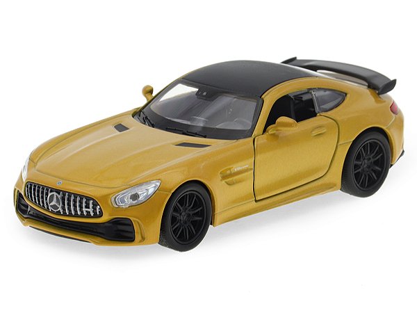 Mercedes Benz AMG GT R 2017 1:36 Welly Amarelo