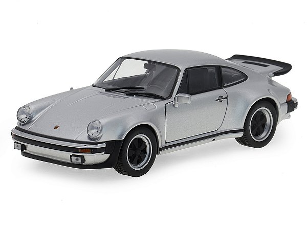 Porsche 911 Turbo 1974 1:24 Welly Prata