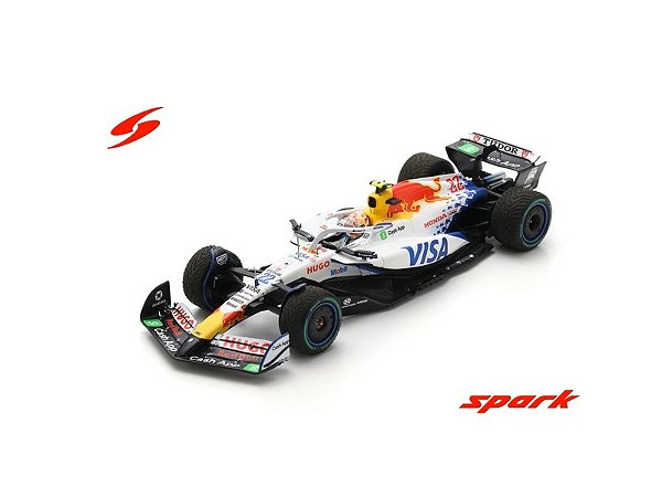 Fórmula 1 Racing Bulls VCARB 02 Visa Cash App Yuki Tsunoda GP Australia 2025 1:18 Spark