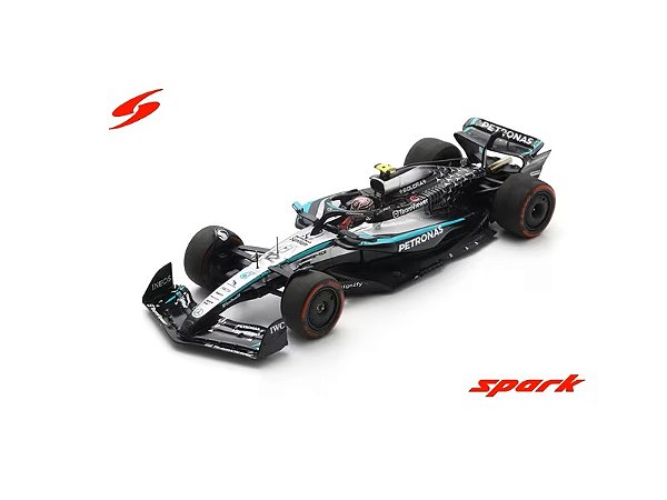 Fórmula 1 Mercedes AMG PETRONAS W16 Kimi Antonelli Pole GP Miami 2025 1:18 Spark