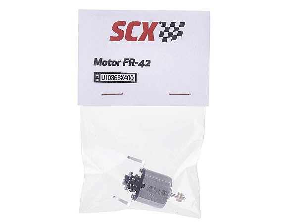Motor elétrico FR‑42 Curto Para Carro de Autorama 1:32 SCX