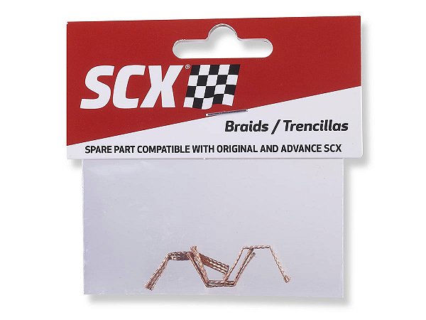 Tranças de Cobre 1:32 SCX – Peças para Autorama