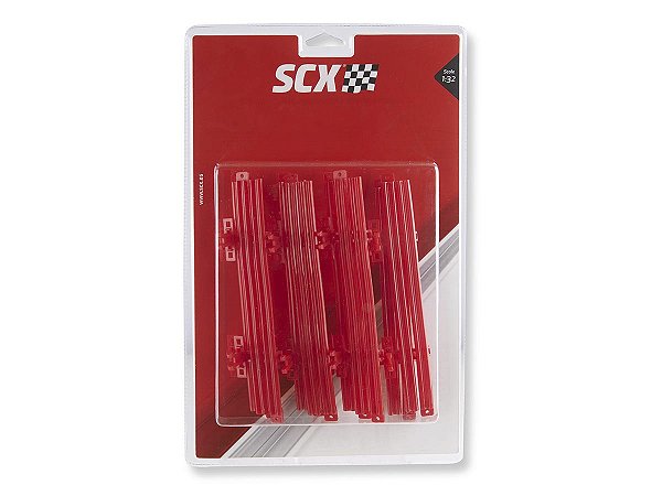 Barreira Lateral para Reta Curta 08 unidades 1:32 SCX