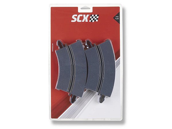 Curva R1 45° Pista Única 04 unidades 1:32 SCX