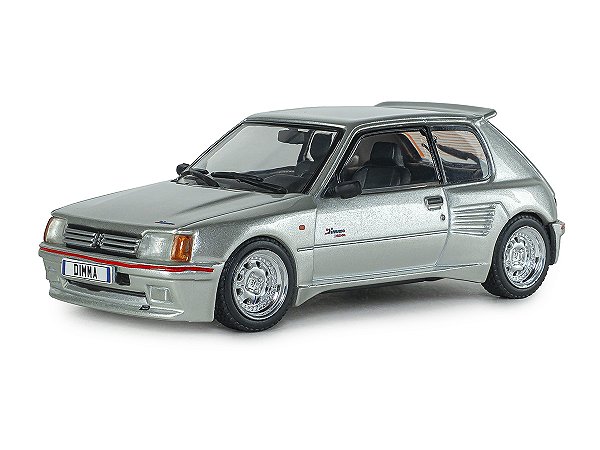 Peugeot 205 Dimma Desing 1992 1:43 Solido Prata