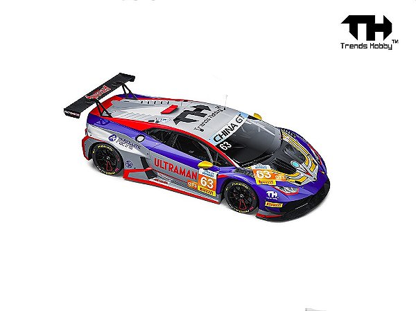Lamborghini Hurancan GT3 Evo 2 ULTRAMAN 1:64 Trends Hobby