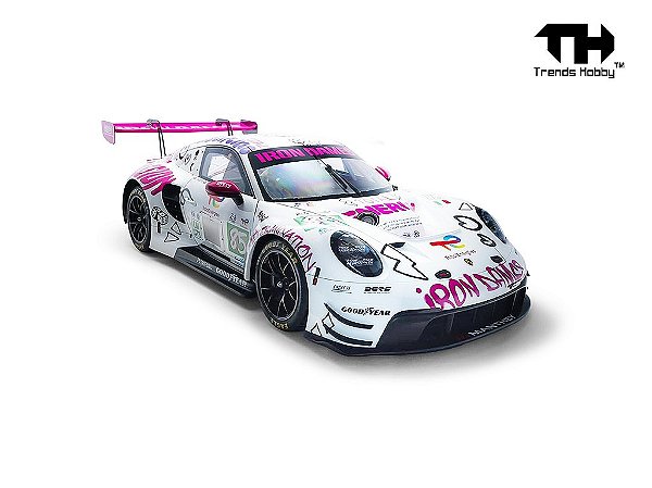 Porsche 911 GT3 R 24Hs Le Mans 2025 IRON DAMES 1:64 Trends Hobby