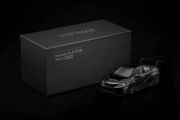 Honda Civic FL5 TCR 1:64 POP RACE Dark Chrome