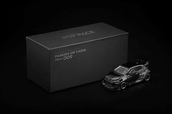 Pandem GR Yaris 1:64 POP RACE Dark Chrome