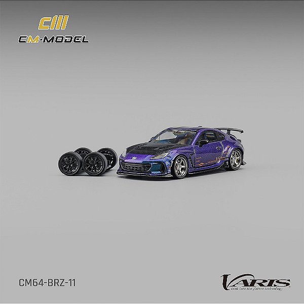 Subaru BRZ Varis 1:64 CM Model ChromaFlair