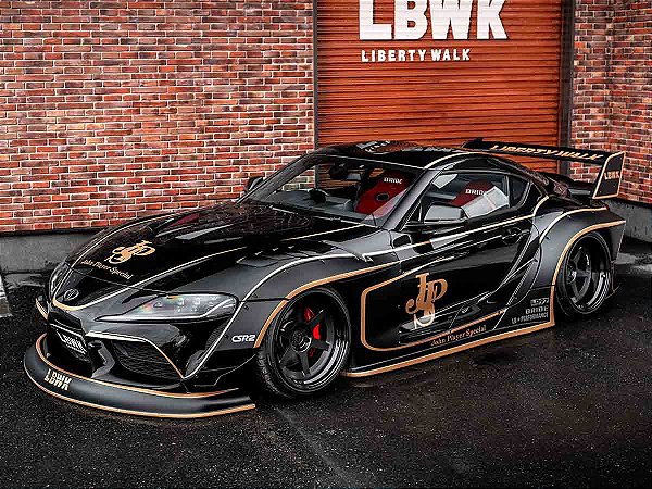 Toyota GR Supra Liberty Walk Body Kit John Player Special Tribute 2025 1:18 Solido