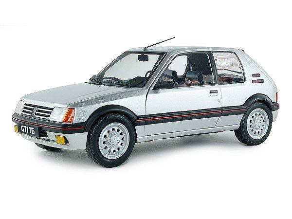 Peugeot 205 GTi 1.6 MK1 1989 1:18 Solido Cinza