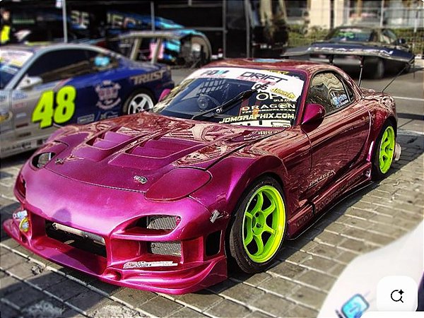Mazda RX7 FD3S Solido Works 1999 1:18 Solido Rosa