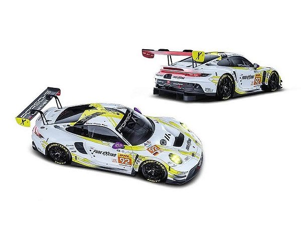 Porsche 911 GT3 R PURE RXCING LMGT3 24Hs LeMans 2024 1:64 Trends Hobby