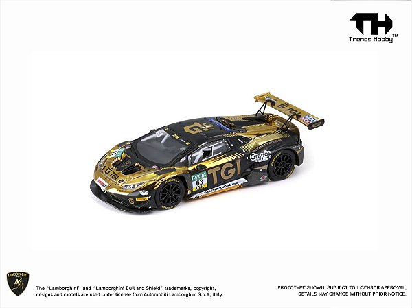 Lamborghini Huracan GT3 EVO2 GRT - 2025 DTM 1:64 Trends Hobby
