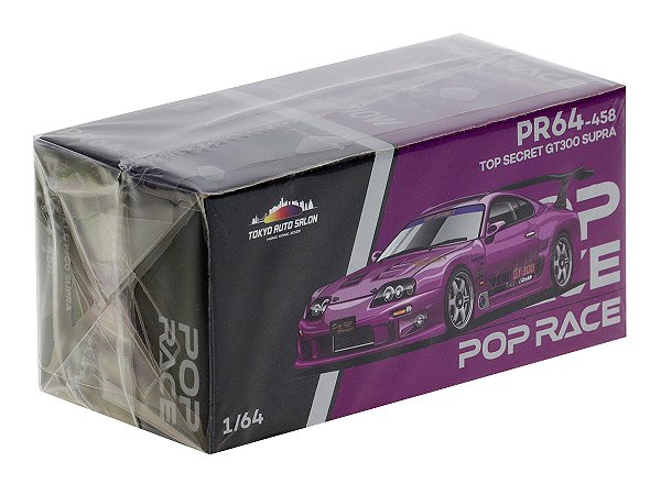 Toyota Supra GT300 Top Secret 1:64 POP RACE Tokyo Auto Salon