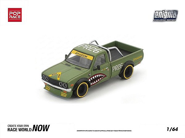 Pandem 620 Fighter Green ENIGMA 1:64 POP RACE