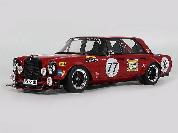 Mercedes C63S S-KLUB 2024 RED PIG 1:18 GT Spirit Vermelho