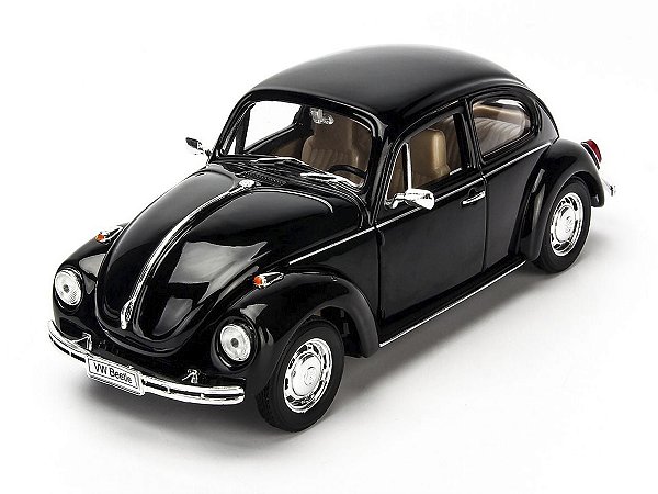 Volkswagen Beetle 1:24 Welly Preto