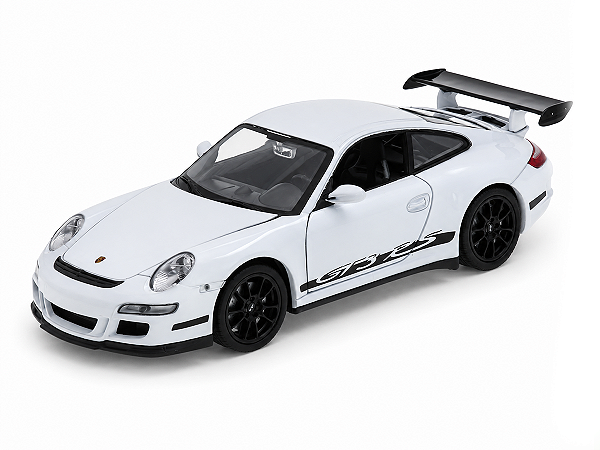 Porsche 911 GT3 RS 1:24 Welly Branco