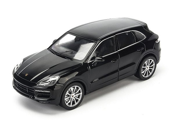 Porsche Cayenne Turbo 1:24 Welly Preto