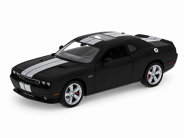Dodge Challenger SRT 2013 1:24 Welly Preto
