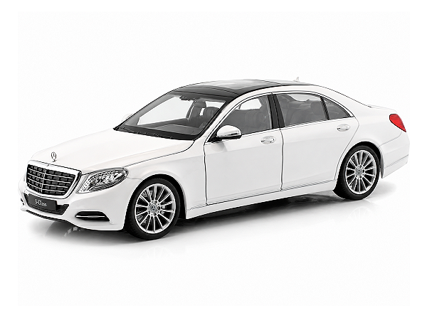 Mercedes-Benz S-Class 1:24 Welly Branco