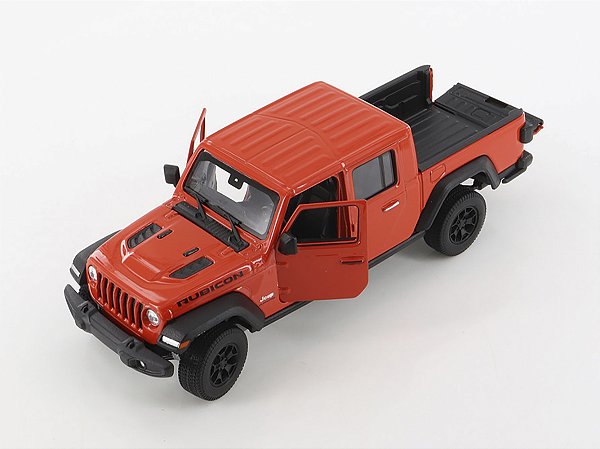 Jeep Gladiator 2020 1:24 Welly Laranja