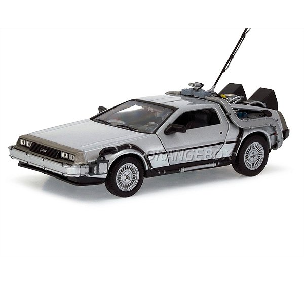 Delorean Time Machine Back to the Future Welly 1:24
