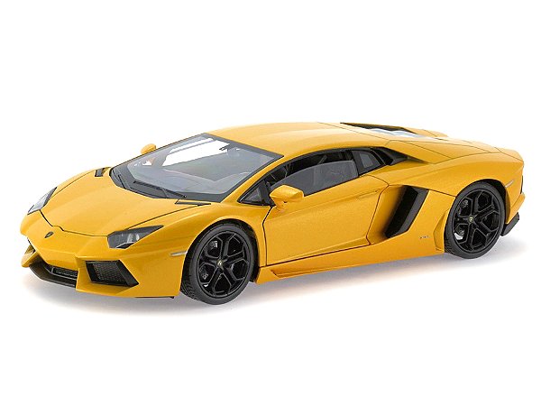 Lamborghini Aventador Lp700-4 1:24 Welly Amarelo