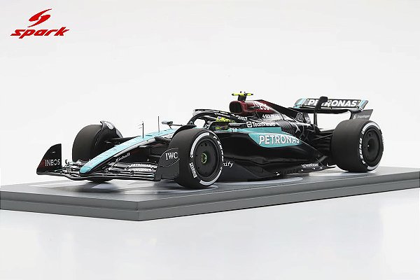 *** PRÉ-VENDA *** Fórmula 1 Mercedes AMG Petronas W15 Lewis Hamilton 2024 1:18 Spark