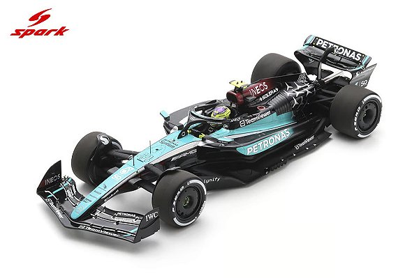Fórmula 1 Mercedes AMG Petronas W15 Lewis Hamilton 2024 1:18 Spark