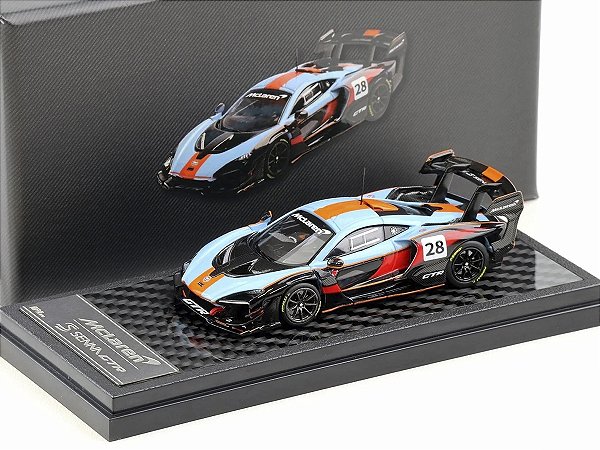*** PRÉ-VENDA *** McLaren Senna GTR 1:64 LCD Models Gulf