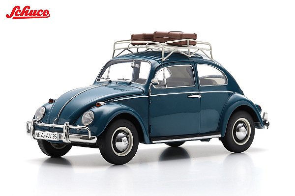*** PRÉ-VENDA *** Volkswagen Fusca 1963 1:18 Schuco Azul