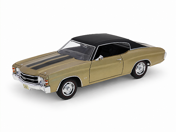 Chevrolet Chevelle SS 454 1971 Maisto 1:18 Dourado