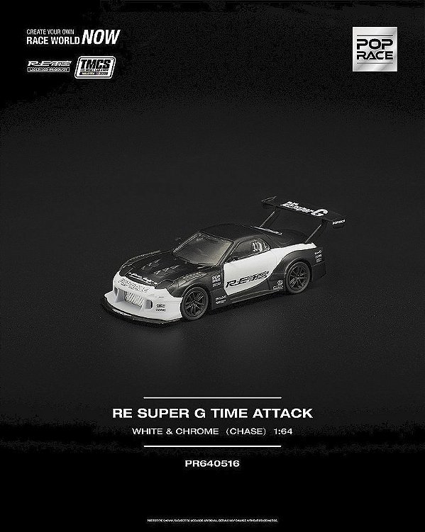 RE Super G Time Attack 1:64 POP RACE Exclusivo TMCS 2026