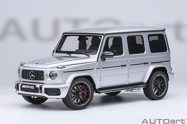 Mercedes AMG G63 2019 1:18 Autoart Prata